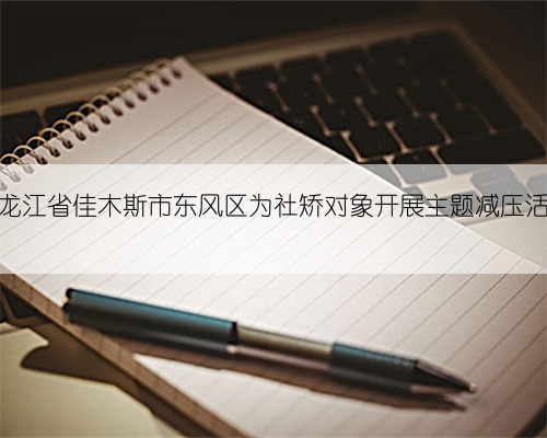 黑龙江省佳木斯市东风区为社矫对象开展主题减压活动