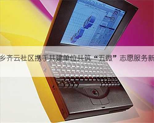 平桥乡齐云社区携手共建单位共筑“五微”志愿服务新风尚