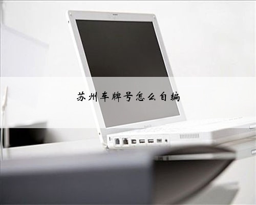 苏州车牌号怎么自编