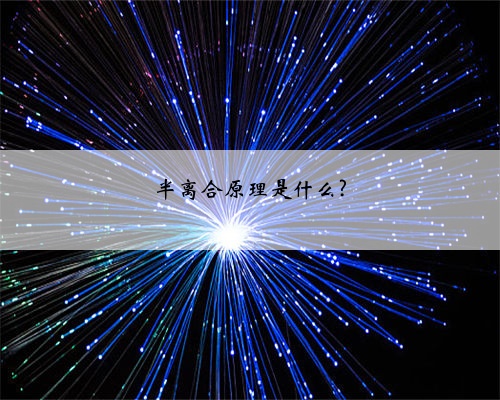 半离合原理是什么?