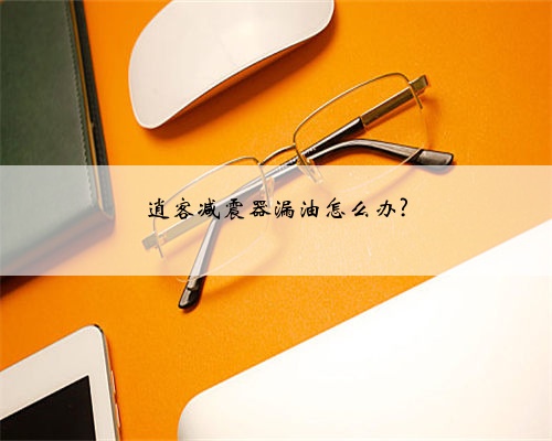 逍客减震器漏油怎么办?