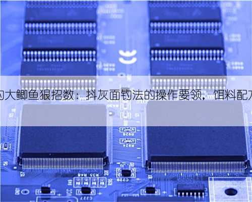 民间野钓大鲫鱼狠招数:抖灰面钓法的操作要领,饵料配方很关键