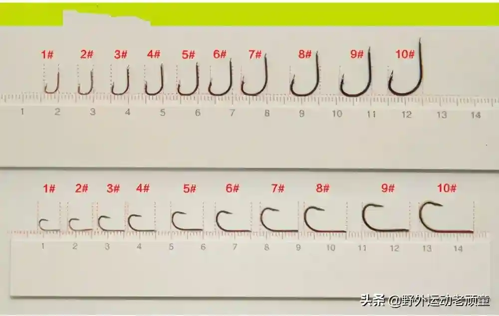 老钓翁聊台钓法野钓——鱼钩的种类（钓鱼新手选择困难必看）