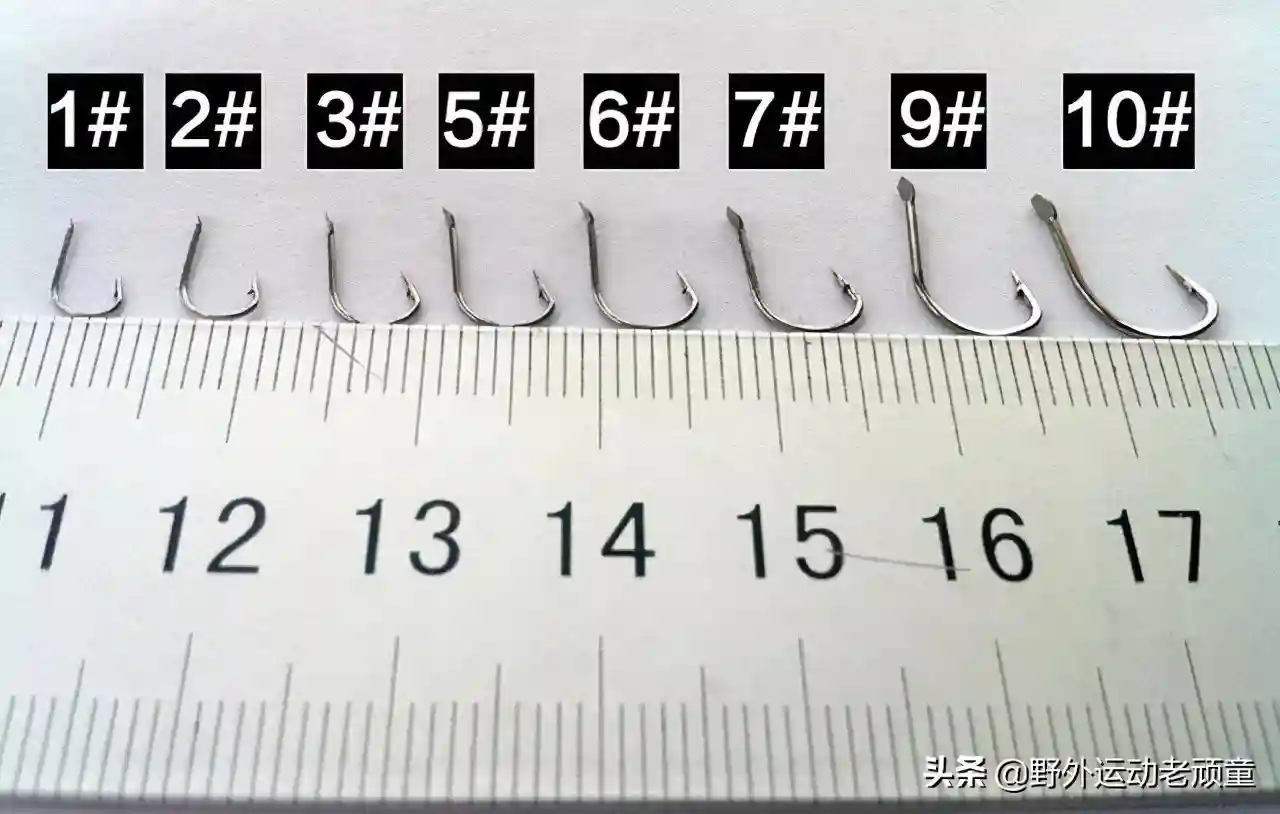 老钓翁聊台钓法野钓——鱼钩的种类（钓鱼新手选择困难必看）