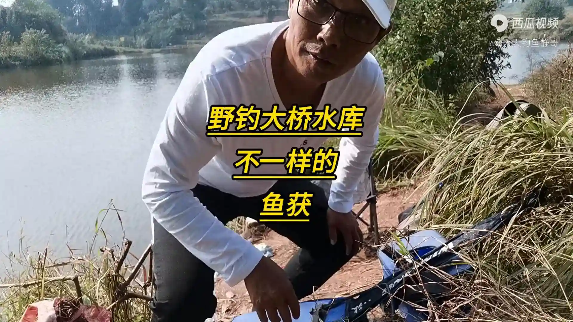 野钓大桥水库不一样的鱼获,钓鱼人分享好钓位