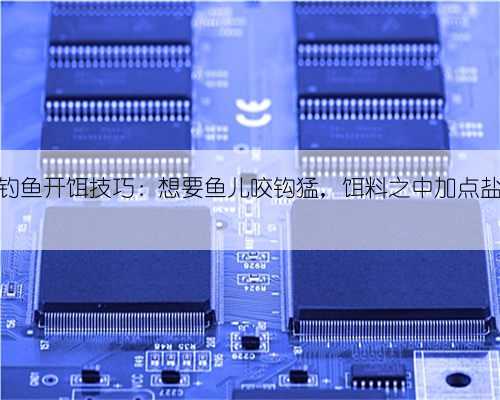 钓鱼开饵技巧：想要鱼儿咬钩猛，饵料之中加点盐