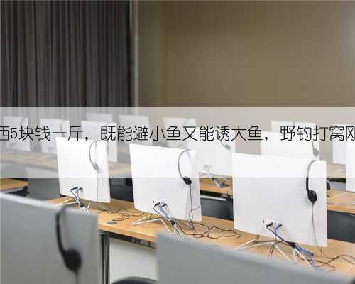 这东西5块钱一斤，既能避小鱼又能诱大鱼，野钓打窝刚刚好