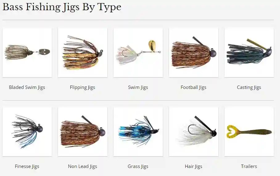 路亚钓中最多才多艺的铅头钩解读Jig