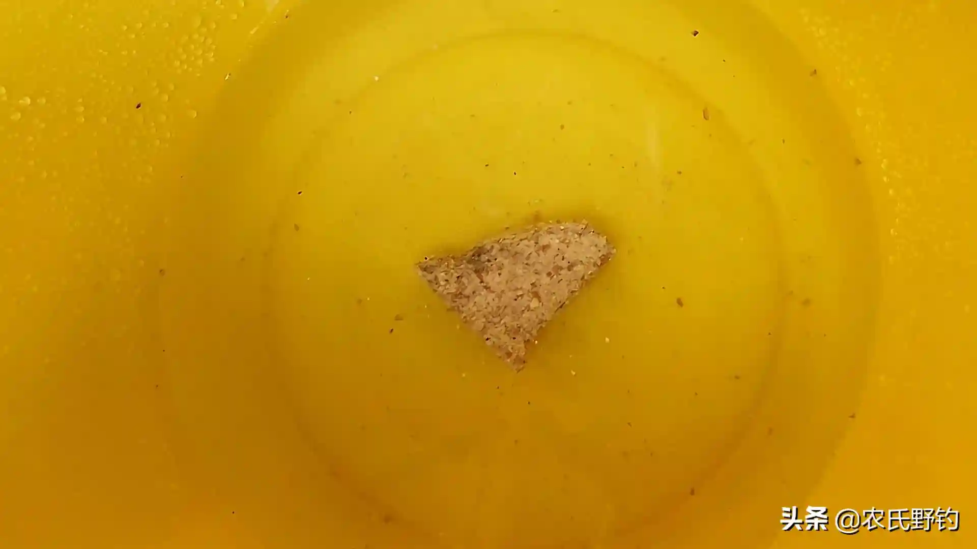 手工制做的花生饼方块饵,实测雾化及上鱼效果,翻板钓值得使用