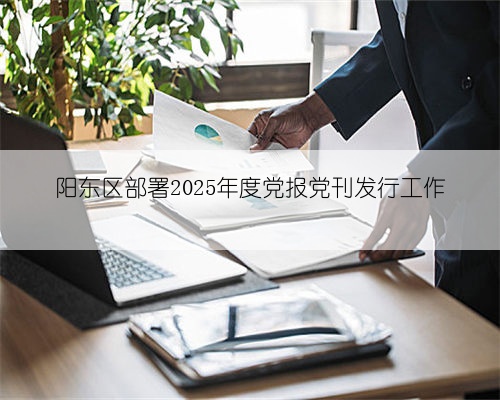阳东区部署2025年度党报党刊发行工作