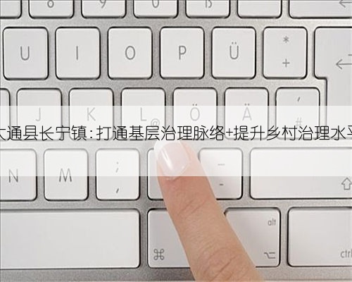 大通县长宁镇:打通基层治理脉络 提升乡村治理水平