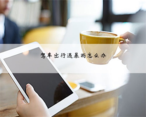 驾车出行遇暴雨怎么办