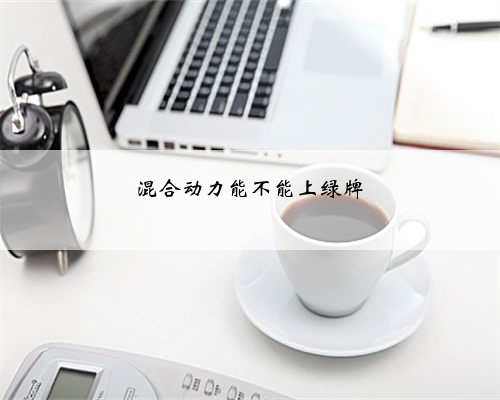 混合动力能不能上绿牌