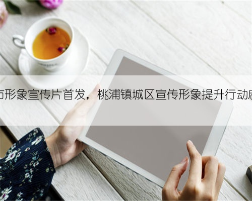 城市形象宣传片首发，桃浦镇城区宣传形象提升行动启动