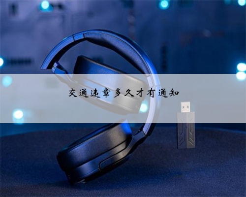 交通违章多久才有通知