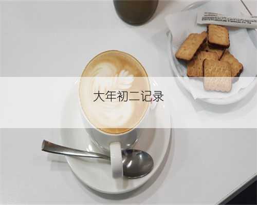 大年初二记录