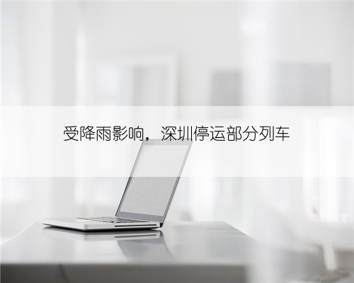 受降雨影响，深圳停运部分列车