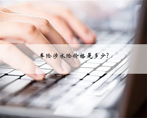 车险涉水险价格是多少?