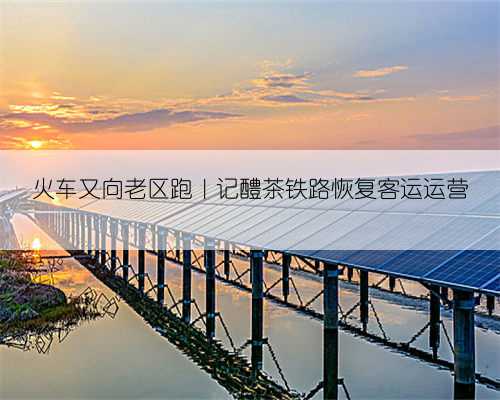 火车又向老区跑|记醴茶铁路恢复客运运营