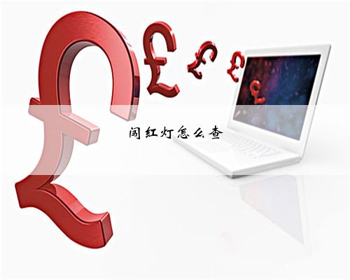 闯红灯怎么查