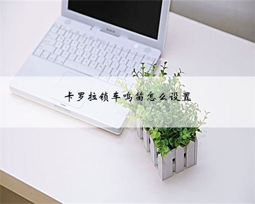 卡罗拉锁车鸣笛怎么设置