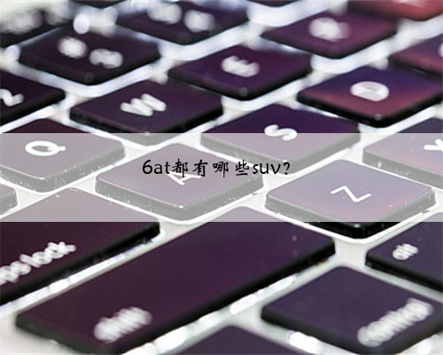 6at都有哪些suv?