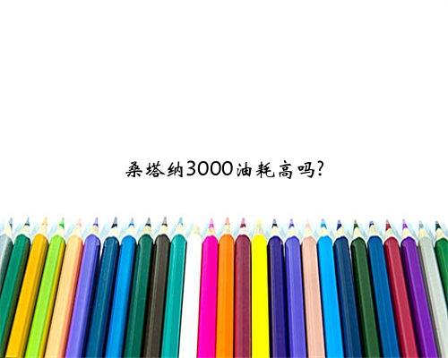 桑塔纳3000油耗高吗?
