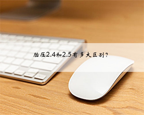 胎压2.4和2.5有多大区别？