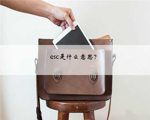 esc是什么意思？