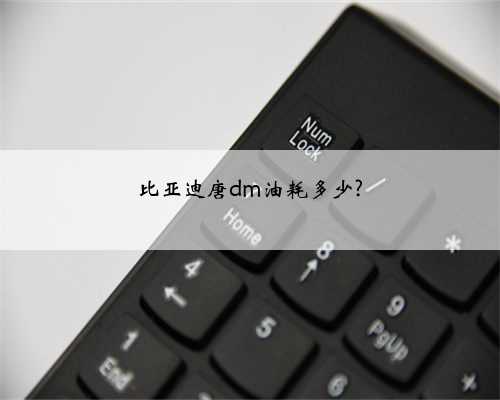 比亚迪唐dm油耗多少?