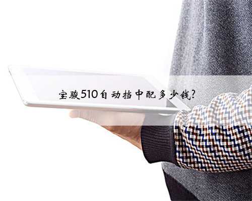 宝骏510自动挡中配多少钱?
