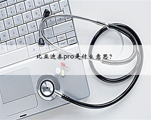 比亚迪秦pro是什么意思?