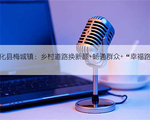 安化县梅城镇:乡村道路换新颜 畅通群众 “幸福路”