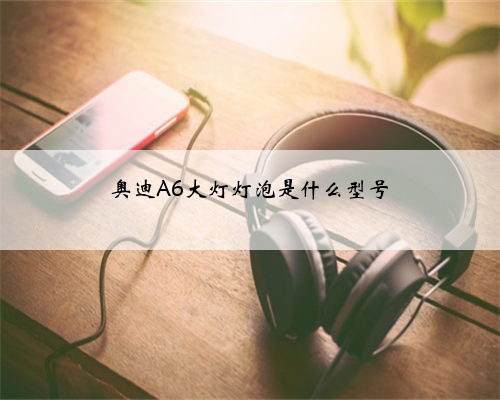 奥迪A6大灯灯泡是什么型号
