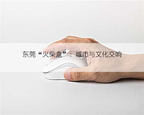 东莞“火柴盒”:城市与文化交响