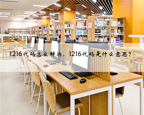 1216代码怎么解决，1216代码是什么意思？