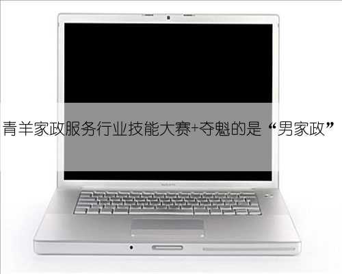 青羊家政服务行业技能大赛 夺魁的是“男家政”