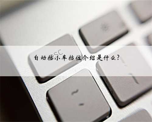 自动挡小车挡位介绍是什么?
