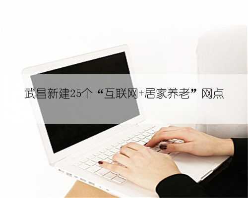 武昌新建25个“互联网+居家养老”网点