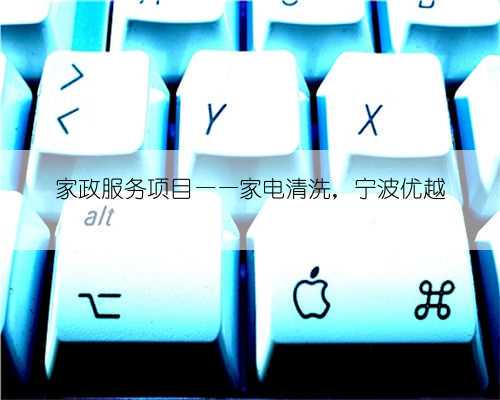 家政服务项目——家电清洗,宁波优越