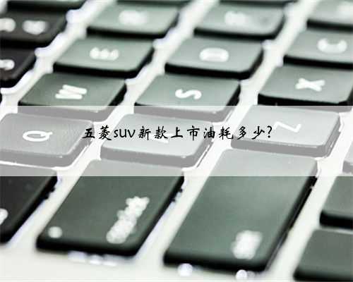 五菱suv新款上市油耗多少?