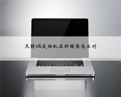 天籁v6发动机正时链条怎么对