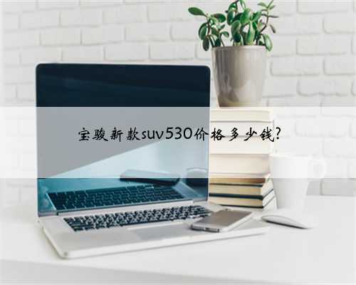 宝骏新款suv530价格多少钱?