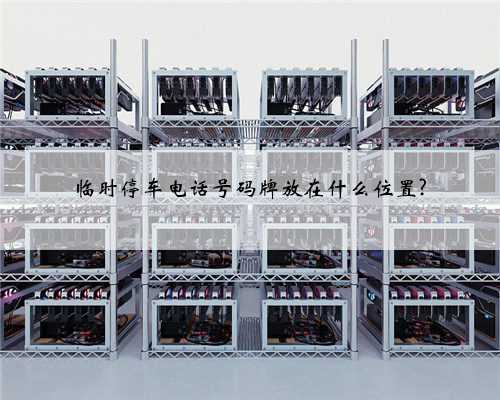 临时停车电话号码牌放在什么位置?
